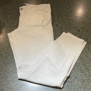 Democracy AB solution size 14 white 5 pocket distressed skinny jeans